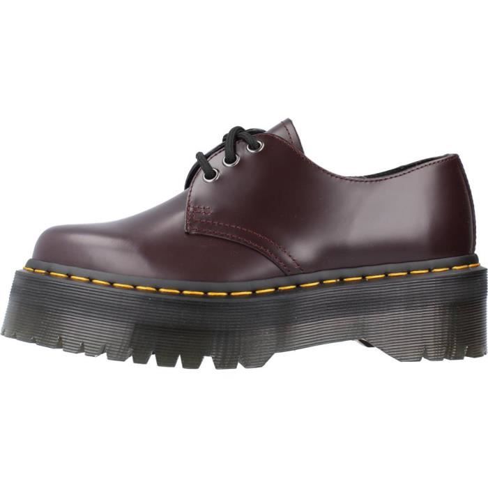 Bateau Femme DR. MARTENS 126898 Rouge Semelle int. Gomme Semelle ext. Peau Coince Rouge Cdiscount