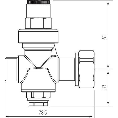 Réducteur de pression à piston SOMATHERM - Compteur d'eau 3/4 - Gris et or  - Cdiscount Bricolage