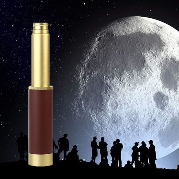 Télescope De Pirate Rétractable Pour Enfants – Rouge Et Jaune, Accessoire D’Aventure Et D’Escalade, Dès 3 Ans