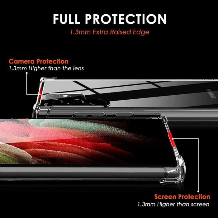 Protecteur d'écran en verre trempé pour Samsung Galaxy S22 Ultra 5G  (SM-S908W) 