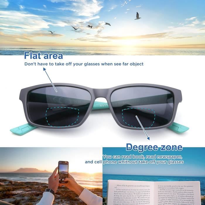 Lunettes de sales soleil bifocales
