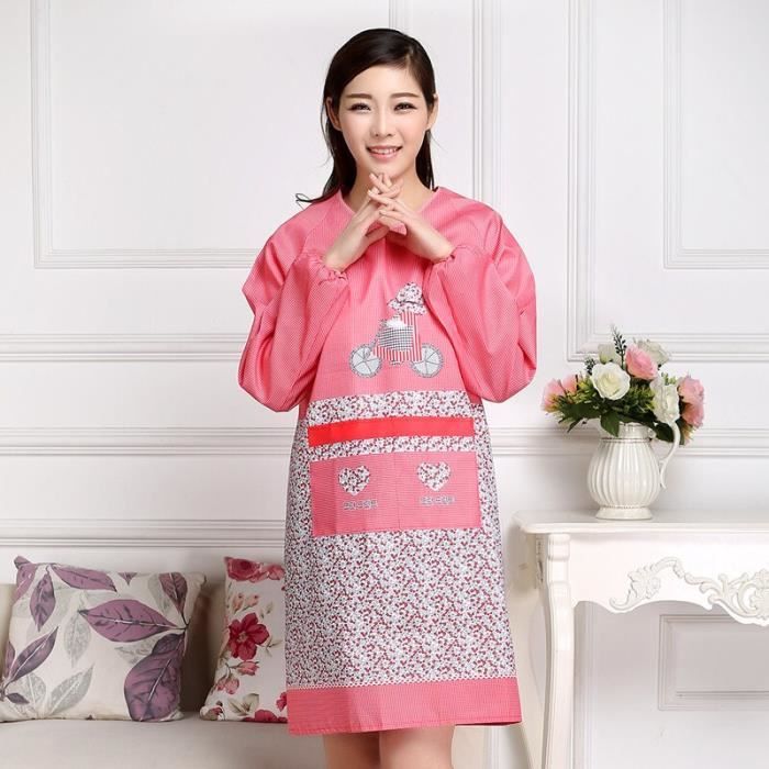 Robe tablier manche longue hotsell
