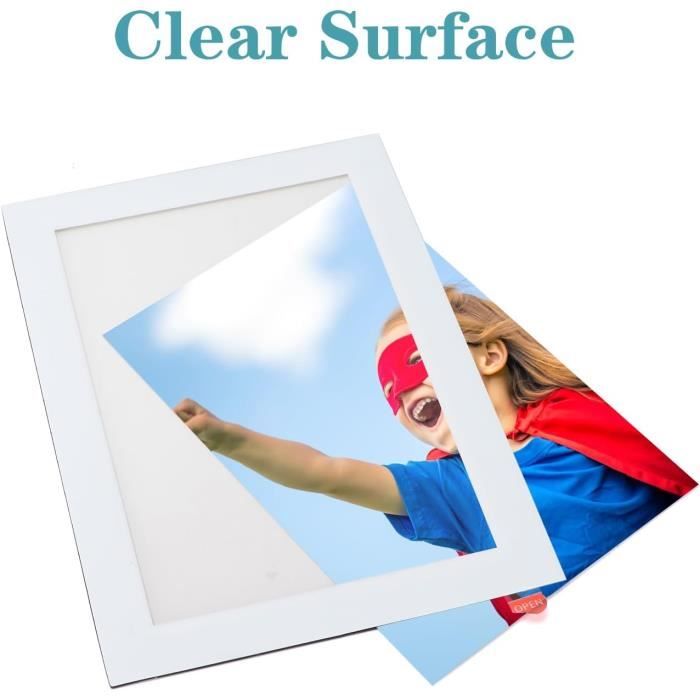Papier à décalcomanies fond blanc