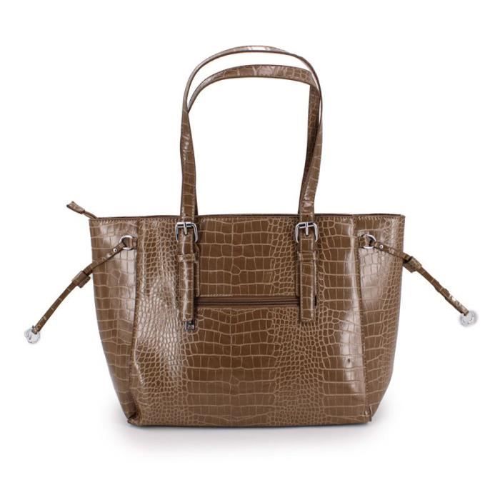Sac a main gm toh23 045 taupe Femme TORRENTE Achat Vente Sac a