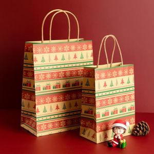 Lot De 12 Sacs Cadeaux Réutilisables De Noël - Multicolore - Neufs
