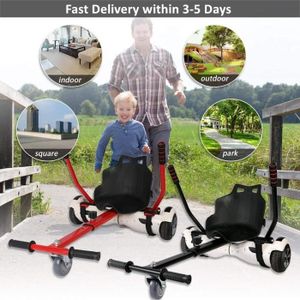 Rose Réglable Hover Go Kart panier correspond à 6.5/"//8/"//10/" pour Hoverboard Accessoire