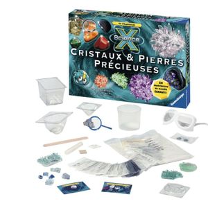 EXPÉRIENCE SCIENTIFIQUE SCIENCE X RAVENSBURGER - 18882 -Cristaux Pierres p EXPÉRIENCE SCIENTIFIQUE SCIENCE X RAVENSBURGER - 18882 -Cristaux Pierres p