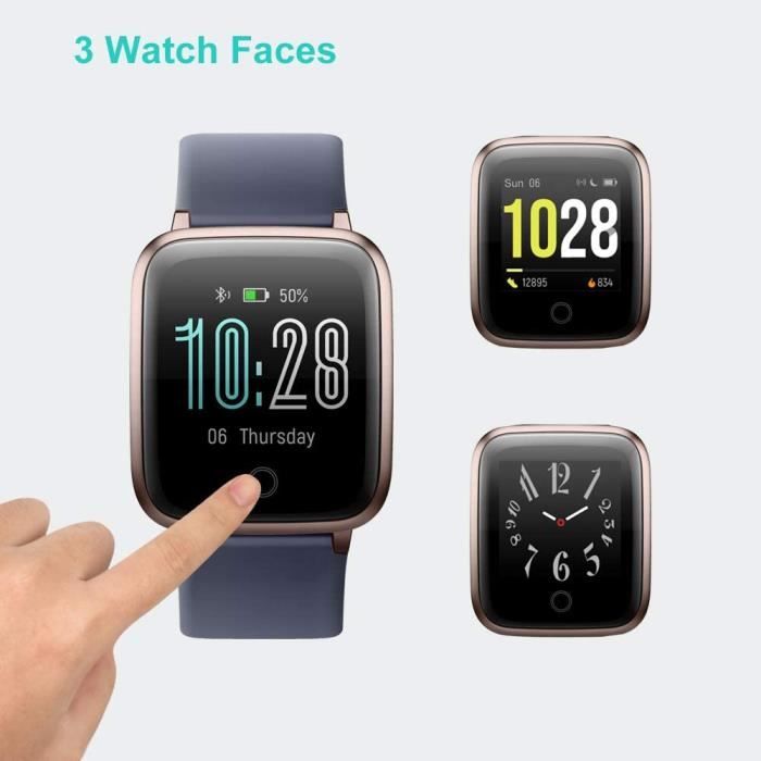 Willful Montre Connect e Femmes Homme Smartwatch Montre Sport