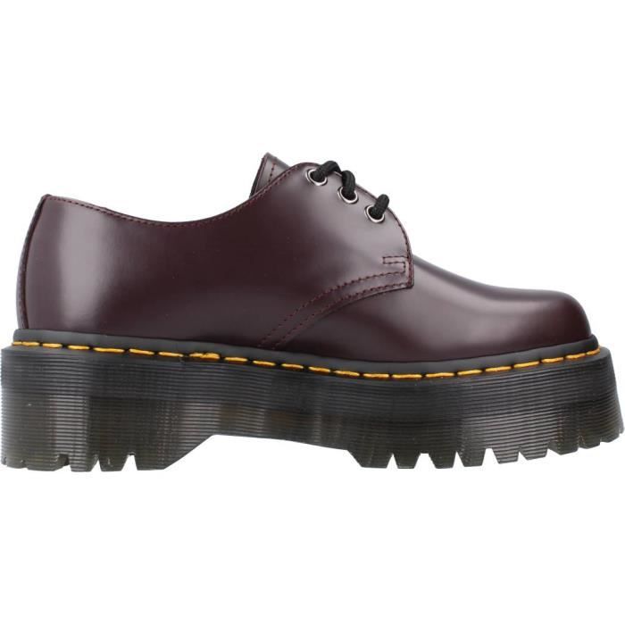 Bateau Femme DR. MARTENS 126898 Rouge Semelle int. Gomme