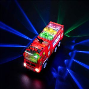 Hola Camion De Pompiers Éducatif – Jouet Avec Lumières, Musique Et Mouvement – Mode Silencieux/Dynamique – Apprentissage Sécurité Incendie