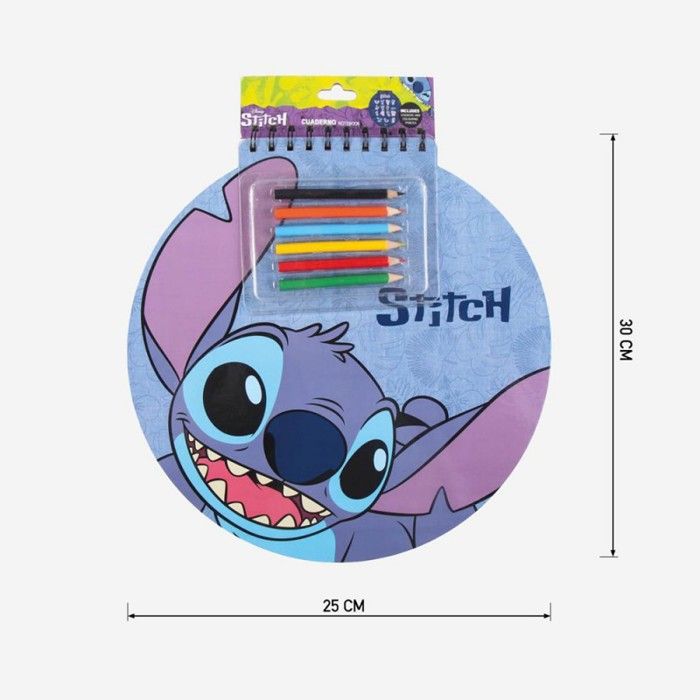 Stich Borsa CERDÁ LIFE'S LITTLE MOMENTS Set De Papeterie Inspiré De Stitch - Couleur Bleue - 30 X 27 X Stitch Borsa