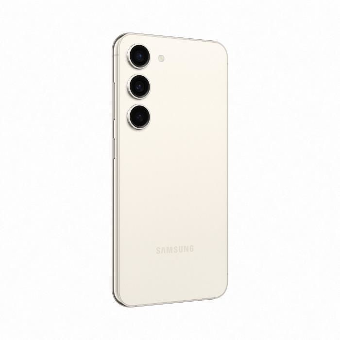 Soldes Samsung Galaxy S23 128 Go crème 2024 au meilleur prix sur