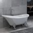 Fihero Baignoire Avec Pattes De Lion Blanc Acrylique Achat Vente Baignoire Kit Balneo Fihero Baignoire Avec Pattes Cdiscount