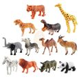 Tapis de jeu animaux pour enfants, modèles Jungle Zoo, Panda, Lion, tigre, girafe, Collection, carte en tissu, ens AGRAFE --0