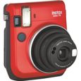 Appareil photo instantané Fujifilm Instax Mini 70 - Rouge - Contrôle automatique de l'exposition - Mode Selfie-0