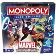 Monopoly Flip Edition : Marvel, Jeux de société, Dès 8 ans-0