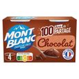 MONT BLANC - Crème Dessert Chocolat 500G - Lot De 4-0