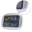 FD21089-Mini Digital LCD Température Humidimètre Horloge Hygromètre Intérieur Thermomètre-0