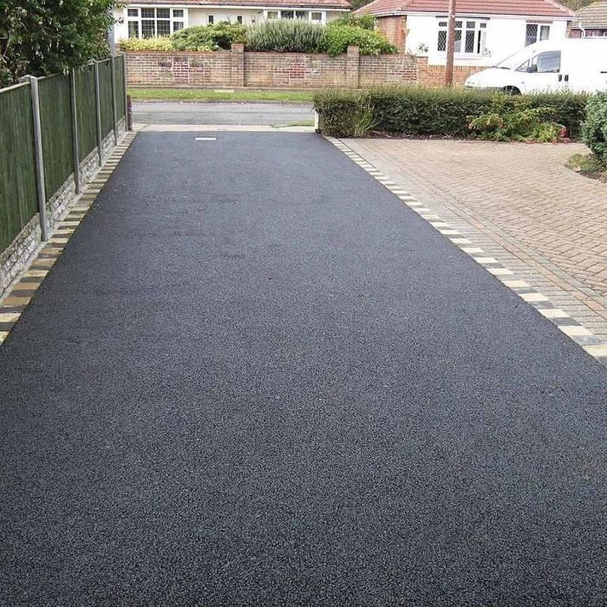 20 Litres Peinture Sol Pour Bitume Asphalte Scellant Noir