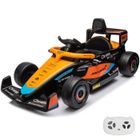 KIJANA Voiture Électrique Enfants 12V - McLaren Formule 1 - 1 à 5 ans - Orange