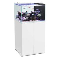 Aquarium Eau De Mer + Meuble Ultra Clear 100 Sw Blanc