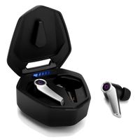 Ecouteurs Sans Fil Gamer Bluetooth Low Latency Noir - August EPG500 - USB C, Micro, IPX4, Gaming, 40h, Tactile, Intra-auriculaire