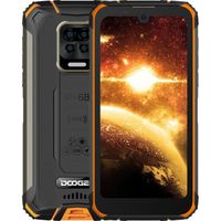 Telephone Portable Incassable,DOOGEE S59（2021）Smartphone Incassable,5,71 Pouces,10050mAh,4 Go+64 Go ,Grand Haut-Parleur 2W-Orange