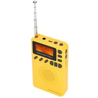 Fdit radio numérique DAB Mini Pocket Digital DAB + FM Radio Récepteur stéréo Radio numérique avec lecteur MP3 Player