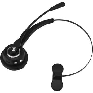 OREILLETTE BLUETOOTH Oreillette Bluetooth avec Microphone, Centre d'appels Oreillettes Bluetooth Anti-Bruit Micro Serre-tête Extensible.[Z2793]