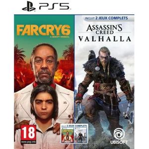 JEU XBOX SERIES X NOUV. Assassin's Creed Valhalla + Far Cry 6 - Jeu PS5 - 