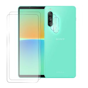 Lot De Films De Protection En Verre Trempé Pour Sony Xperia 10 - Anti-rayures 9H, Anti-bulles, Bords Arrondis