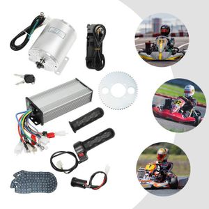 Kit Conversion Moteur Vélo électrique 48V 800W - Moteur Brushless + Contrôleur Sinusoïdal - Pour Tricycles, Pousse-pousse, Vélos