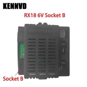 ACCESSOIRE CIRCUIT 6V RX8 B - Récepteur de télécommande Bluetooth pour voiture électrique d'enfant, pièces de rechange pour voit