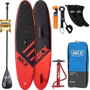 STAND UP PADDLE Planche à voile gonflable NKX 9,0 pieds - Rouge - 