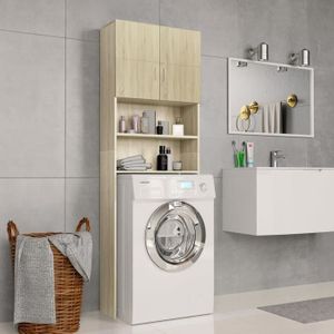 Meuble Machine A Laver Chene Achat Vente Pas Cher