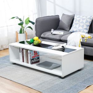 Table Basse Noir Et Blanc Achat Vente Pas Cher