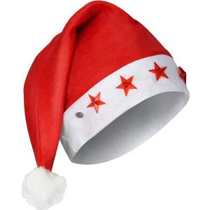 Nv Wang Chapeau de Noel,Bonnet Noel,Casquette Rouge de Noël,Noel de Chapeau en Peluche et Chapeaux Noël pour Adulte/Enfant 