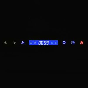 Klarstein Antonia Hotte Murale Aspirante 60cm Extraction 350m H Moteur 65w Classe B Verre Noir Achat Vente Hotte Cdiscount