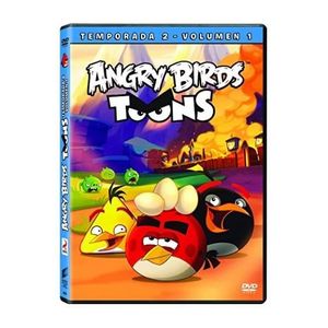 DVD FILM ANGRY BIRDS TOONS: TEMPORADA 2 VOL. 1 (Importé d'Espagne, langues sur les détails)