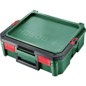 OUTIL MULTIFONCTIONS Boîte de rangement empilable Systembox Bosch 324 X 390 X 122 - Vert - Régulier