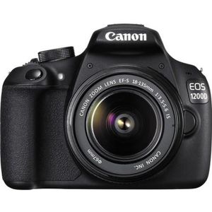 PACK APPAREIL RÉFLEX Canon EOS 1200D+CANON 18-135 IS+GARANTIE 4 ANS 