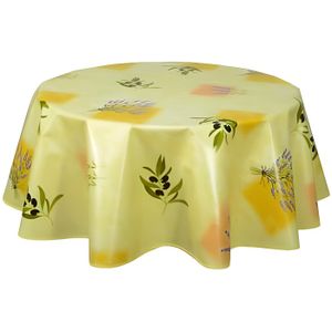 French lavables Toile Cirée Vintage Vert Cuisine Rayures Linge de table nappe