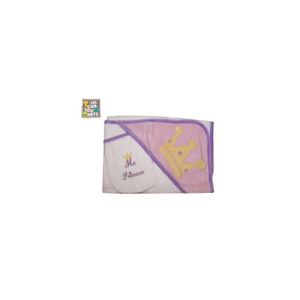 SORTIE DE BAIN Sortie de bain princesse - LES CHATOUNETS - Rose - Eponge 100% - 72 x 72 cm