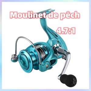 MOULINET Moulinet de pêche roulement 4.7:1 Max 15KG -Haute 