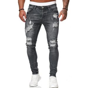 Jean craqué top homme