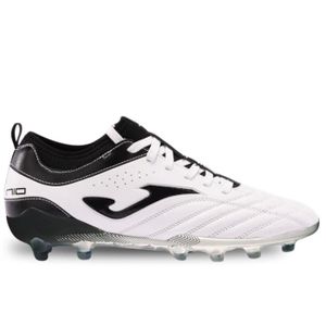 CHAUSSURES DE FOOTBALL Chaussures de football - JOMA - Numero-10 - Blanc - Moulés - Respirantes