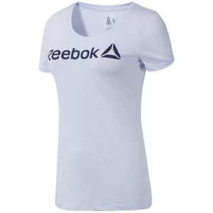 T-SHIRT T-shirt femme Reebok Crewneck Linear Read Reebok