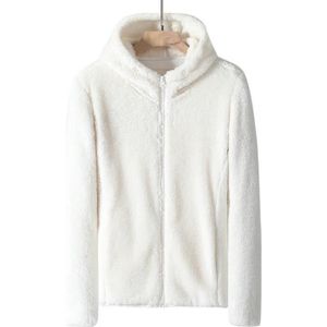 LUBITY Sweat à Capuche Femme Grande Taille Fermeture à Glissière Chic Plus Velours Couleur Unie Manteau Poche à Manches Longues Slim Poche Hiver Décontracté Chaud Sherpa Doublure Zippée Veste LUBITY Sweat à Capuche Femme Grande Taille Fermeture à Glissière Chic Plus Velours Couleur Unie Manteau Poche à Manches Longues Slim Poche Hiver Décontracté Chaud Sherpa Doublure Zippée Veste