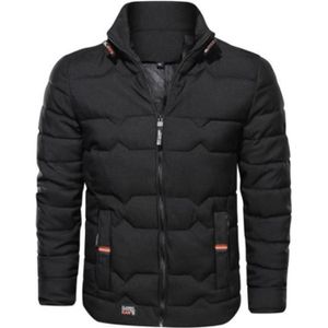 DOUDOUNE Doudoune courte hiver homme noire manche longue Ve