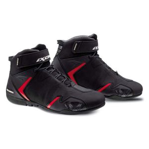 CHAUSSURE - BOTTE Chaussures moto Ixon gambler waterproof - noir/rou